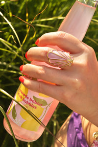 Pink Ariëlle Shell - Ring