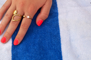 Double Chunky Circles  - Ring