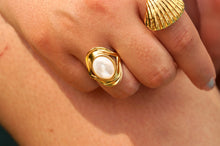 Load image into Gallery viewer, Marble Oval Treasure - Ring
