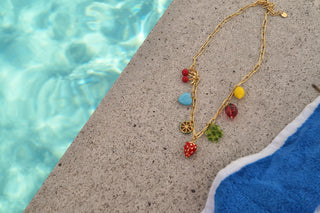 Funky Fruity Charms - Necklace