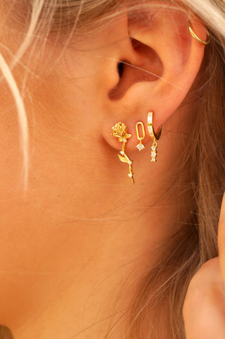 White Cute Flore - Earring(s)