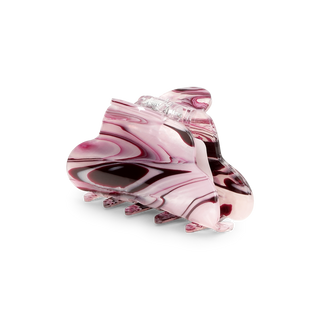 Burgundy Marble Lene Ember Big - Hairclip