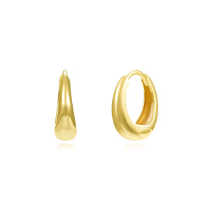 Chunky Oval - Earrings