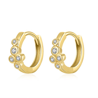 Multi Mini Diamonds - Earrings