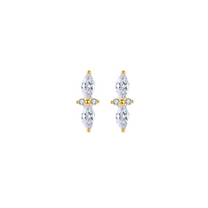 Diamond elegance stud - Earrings