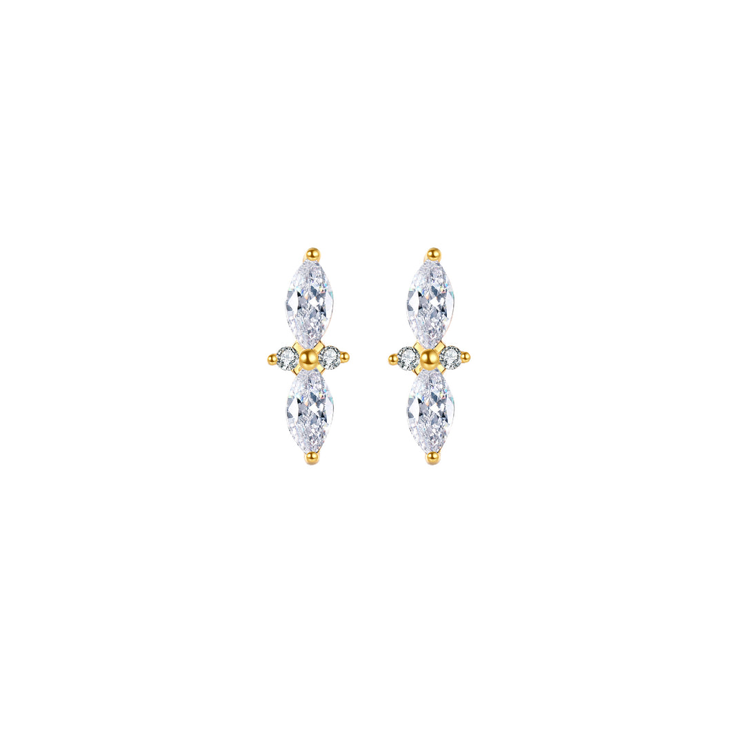 Diamond elegance stud - Earrings