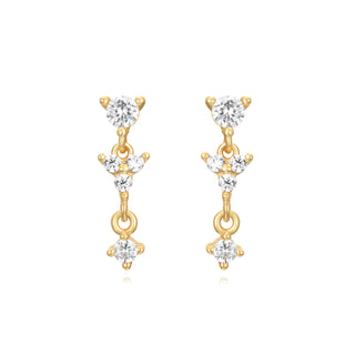 Triple Diamond - Earrings