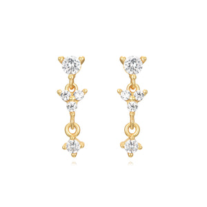 Triple Diamond - Earrings