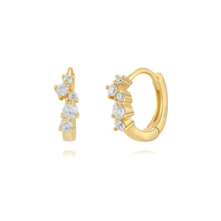 Wavy Diamonds - Earrings