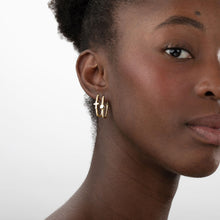 Load image into Gallery viewer, Cross Diamonds - Earrings

