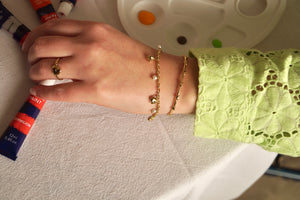 Cute Hearts Bangle - Bracelet