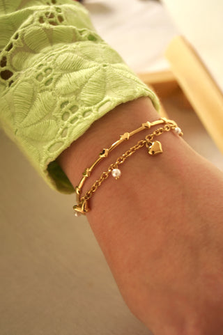 Cute Hearts Bangle - Bracelet