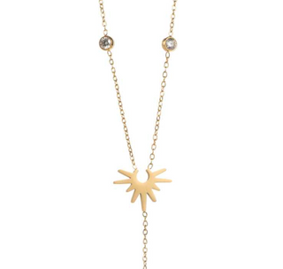 Diamond Star Y - Necklace