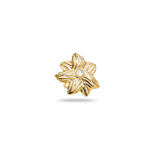 White Aya Flower - Ring