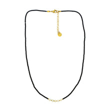 Load image into Gallery viewer, Black Pippa Pearls - Necklace
