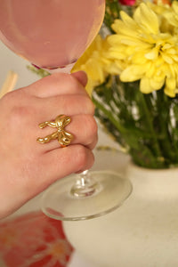 Girly Big Bow - Ring