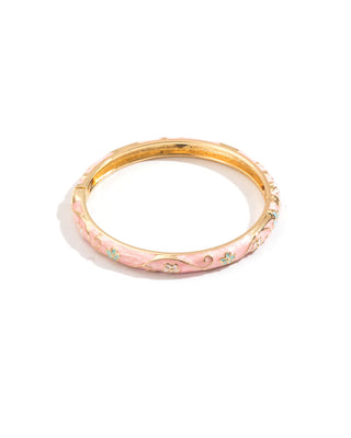 Rose Flower Bangle - Bracelet