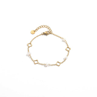 Pearly Clovers - Bracelet