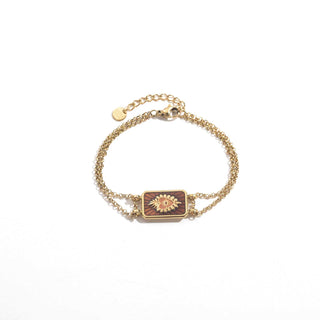 Brown Eye Medaillon - Bracelet