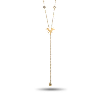 Diamond Star Y - Necklace