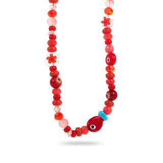 Red Fish Pearls - Necklace