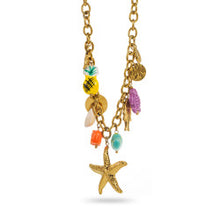 Load image into Gallery viewer, Starfish Pineapple Colorful Charms - Necklace
