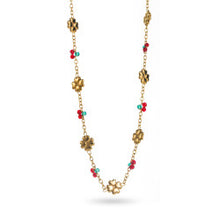 Load image into Gallery viewer, Multi Cherry Clovers - Necklace
