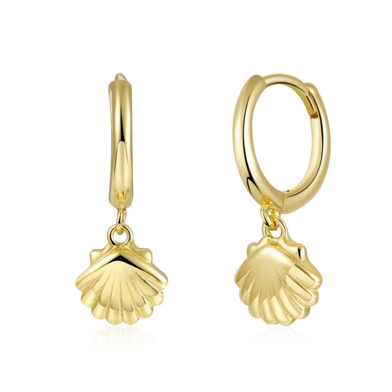 Golden Shells - Earrings