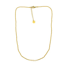 Load image into Gallery viewer, Gold Pippa Pearls - Necklace
