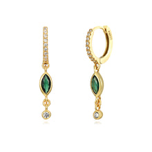 Load image into Gallery viewer, Green Nanou - Earrings
