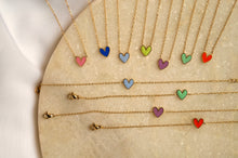 Load image into Gallery viewer, Baby Blue Color Heart - Necklace
