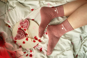 Bisou Pink - Socks