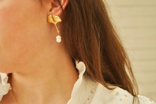 Floralie Pearls - Earrings