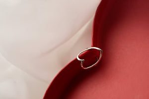 Cupid Heart Silver - Ring