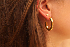 Fem Hoops - Earrings