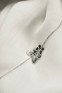 Double Silver Butterfly - Bracelet