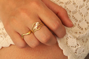 Cool Wavy - Ring