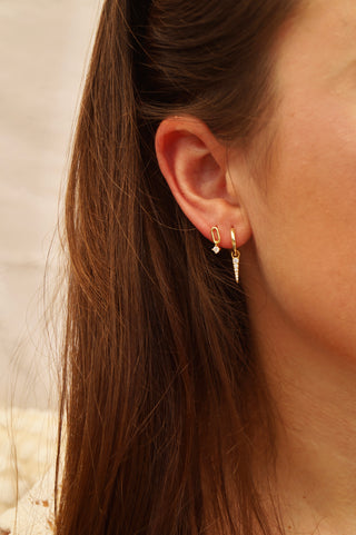 White Cute Flore - Earring(s)