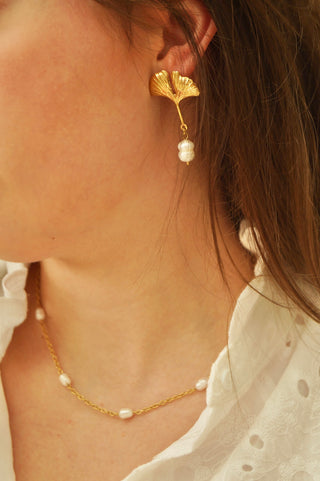 Floralie Pearls - Earrings