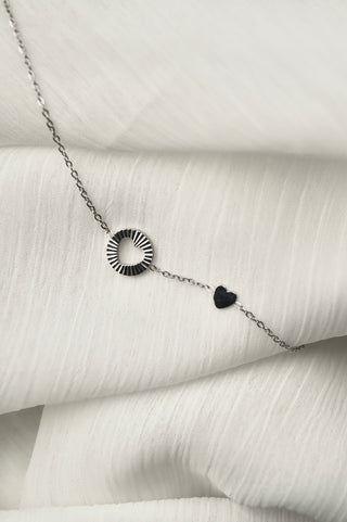 Silver Perfect Match Hearts - Bracelet