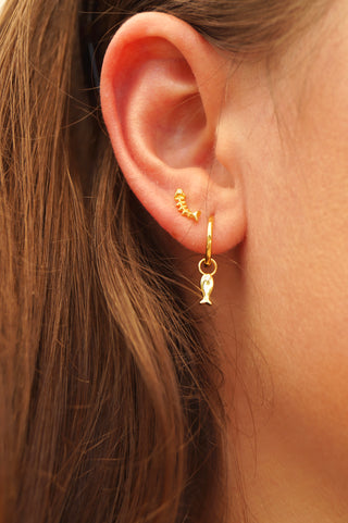 Cute Diamond Fishie - Earring(s)