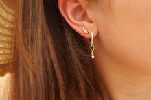 Load image into Gallery viewer, Green Nanou - Earrings
