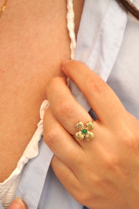 Green Flora - Ring