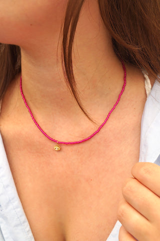Fushia Eye - Necklace