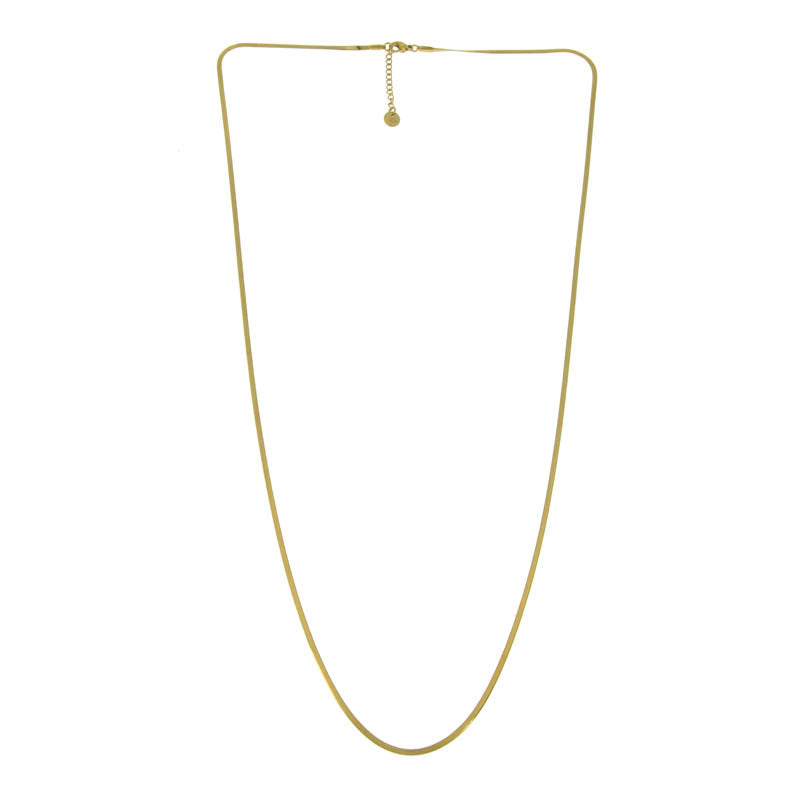 Longer Fine Snakie Skin - Necklace