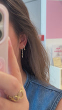 Load and play video in Gallery viewer, Triple Diamond - Earrings
