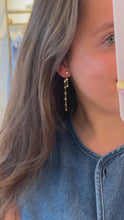 Load and play video in Gallery viewer, Long Shimmer Diamonds - Earrings
