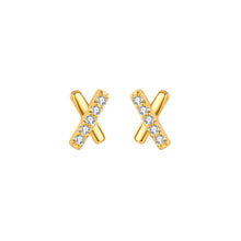 Load image into Gallery viewer, Strass Crossie - Earrings
