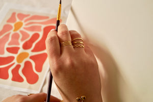 Multi Wavy - Ring