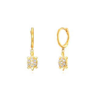 Diamond Turtles - Earrings